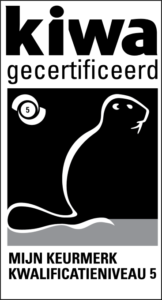 Kiwa gecertificeerd — kwalificatieniveau 5